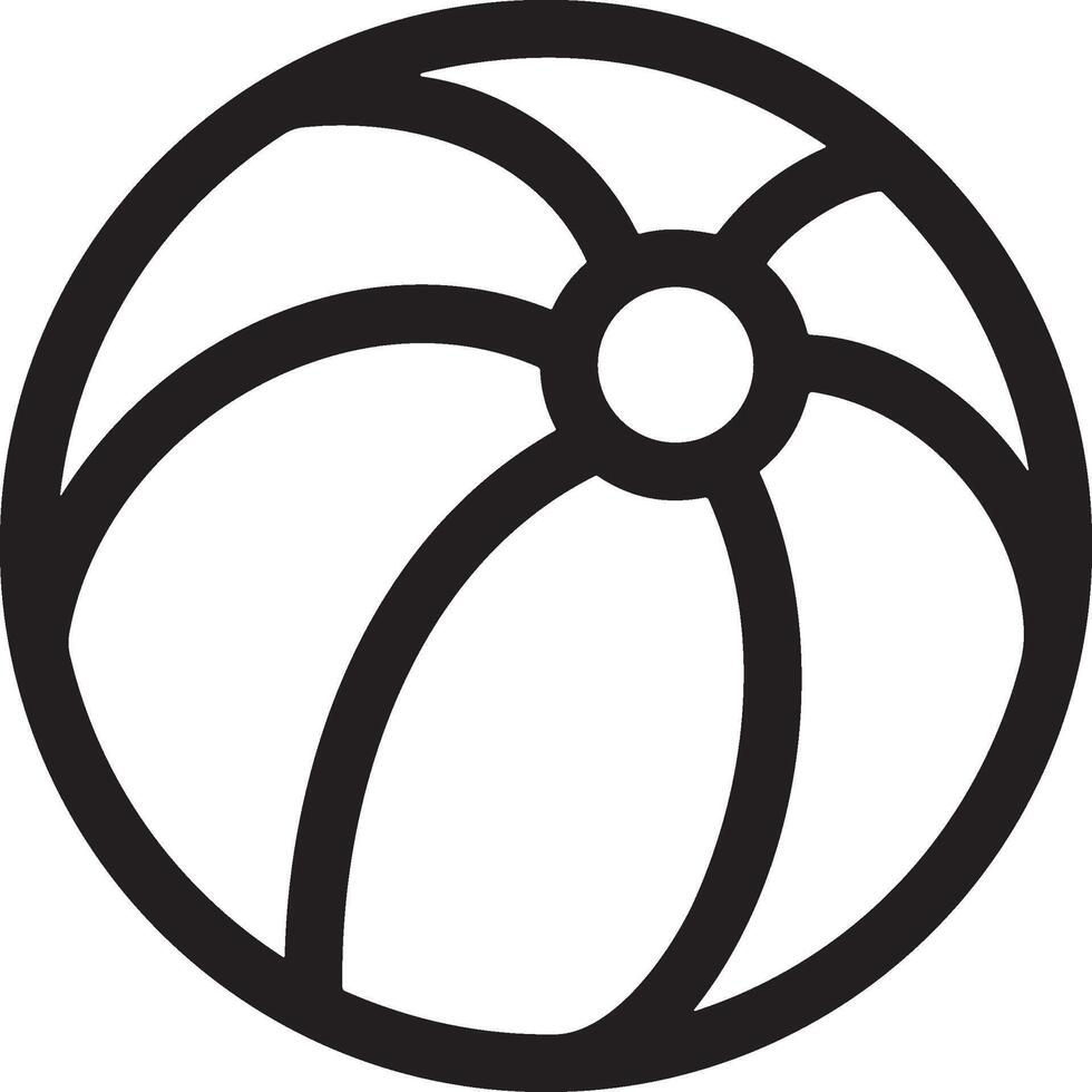 Ball icon symbol image vector