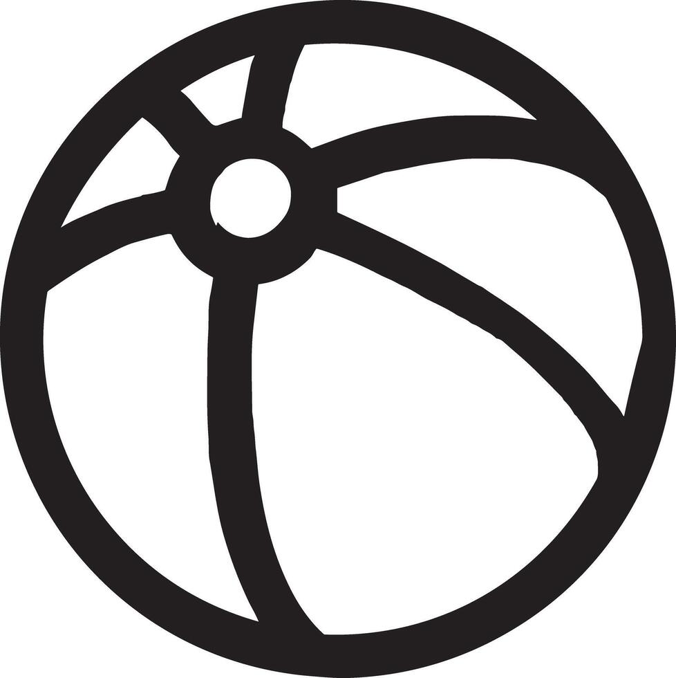 Ball icon symbol image vector