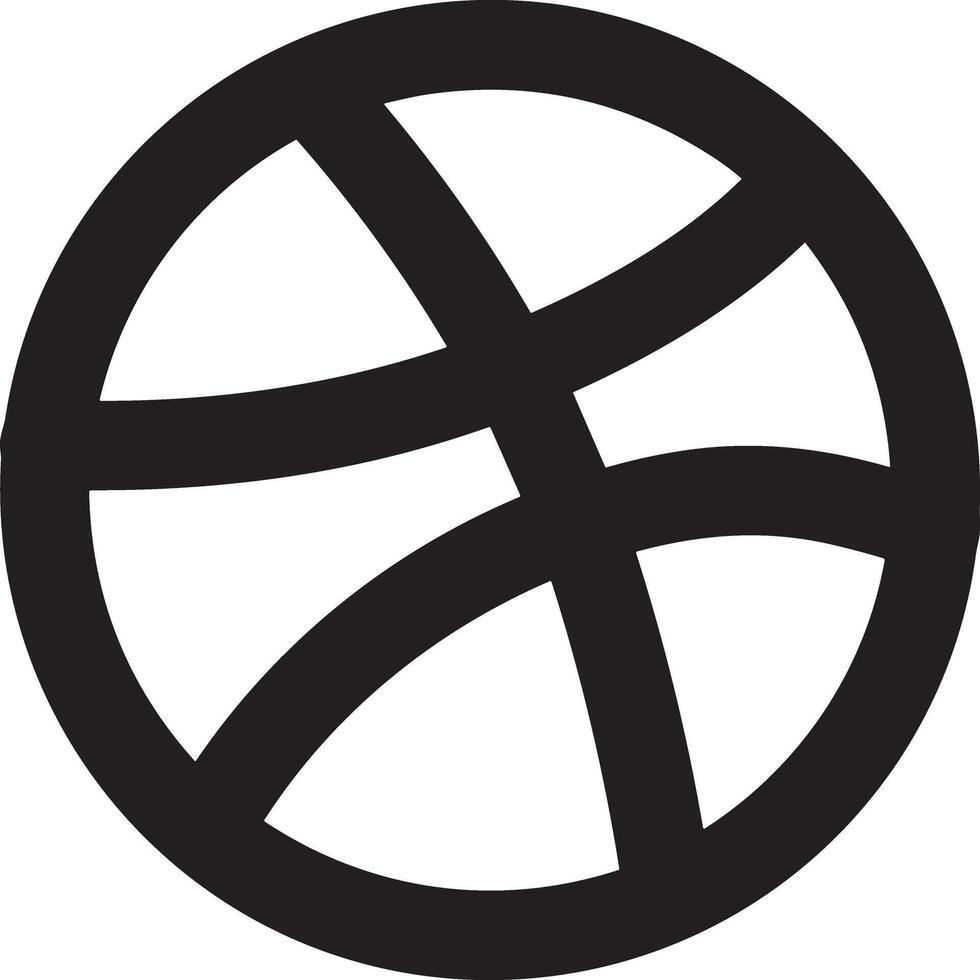Ball icon symbol image vector
