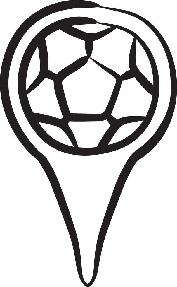 Ball icon symbol image vector