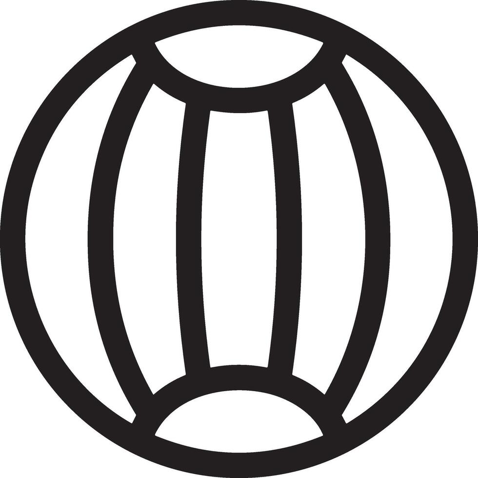 Ball icon symbol image vector