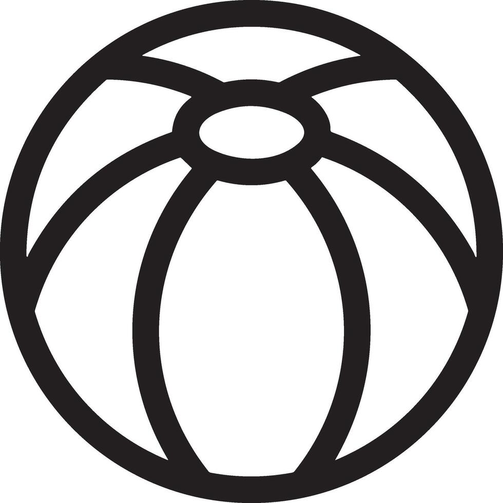 Ball icon symbol image vector