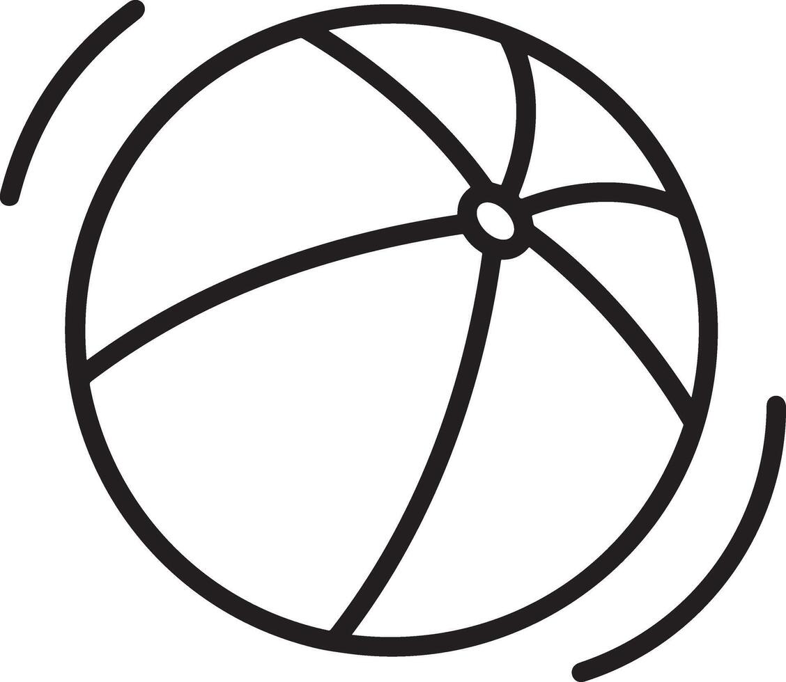 Ball icon symbol image vector