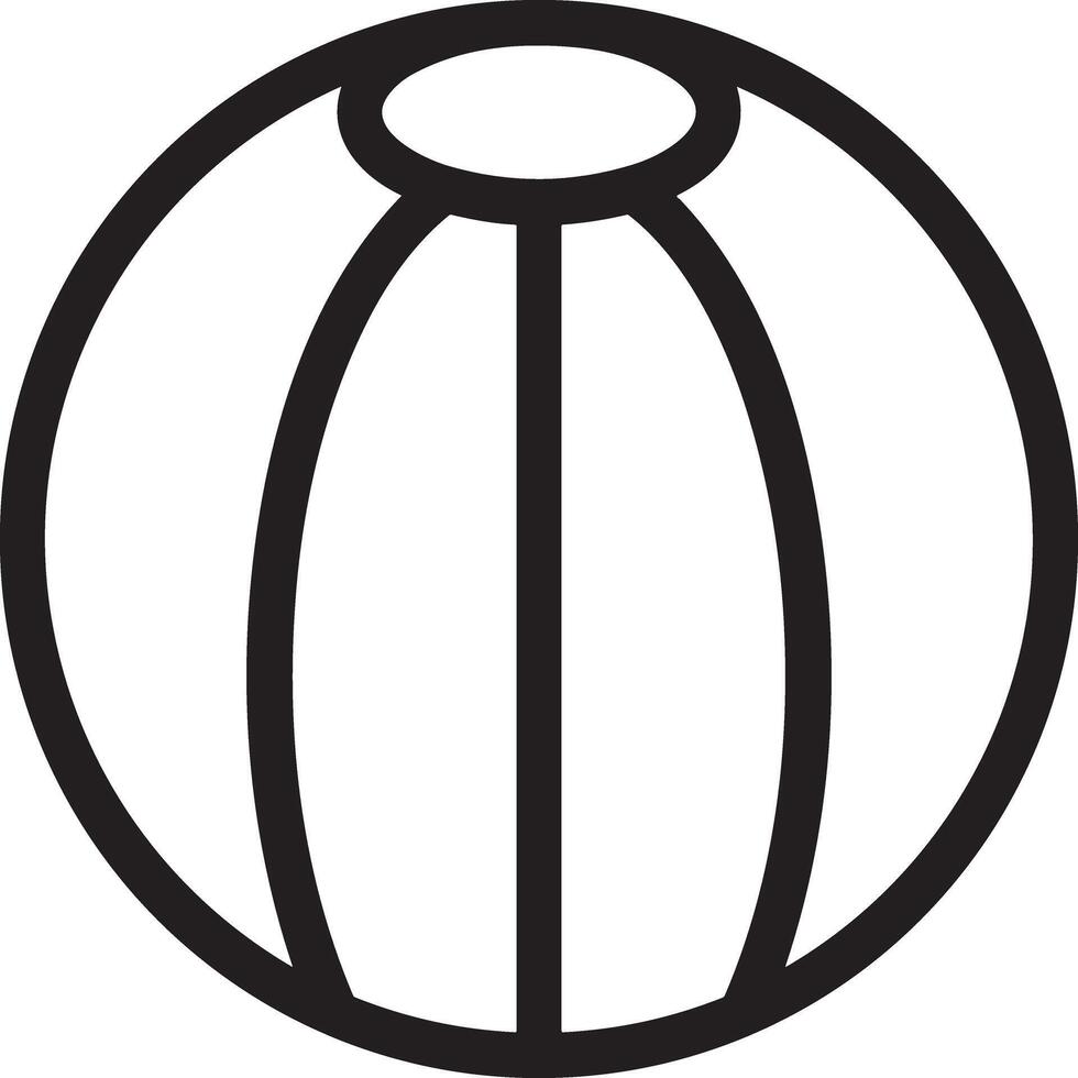 Ball icon symbol image vector