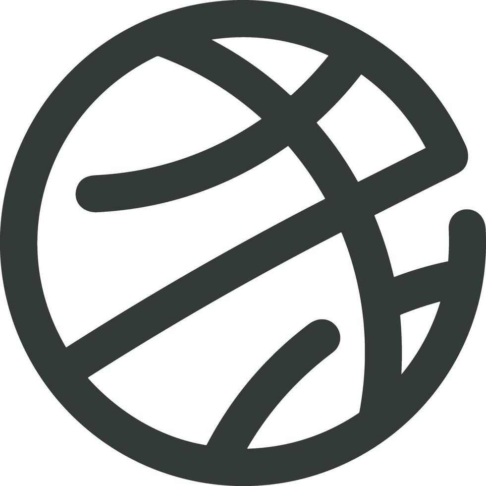 Ball icon symbol image vector
