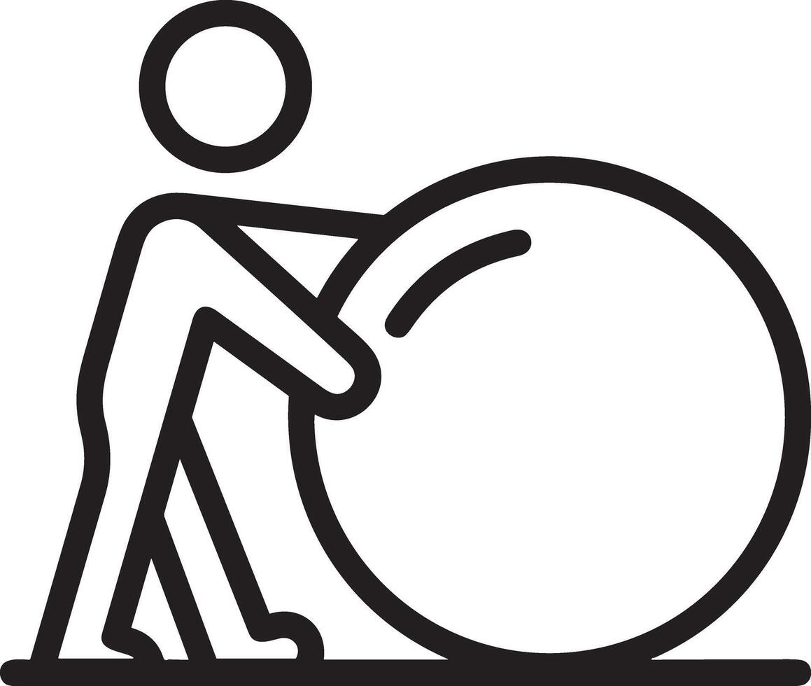 Ball icon symbol image vector