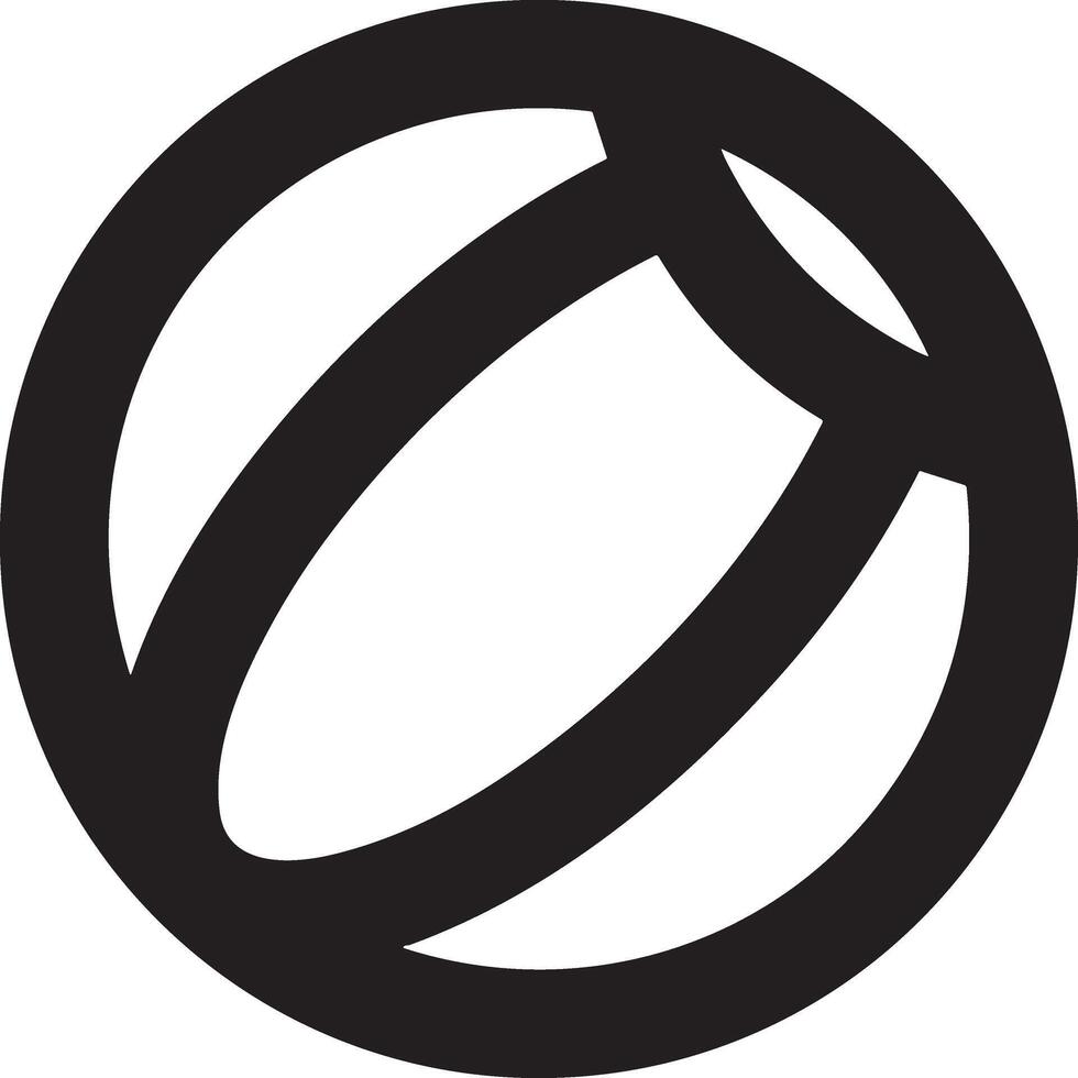 Ball icon symbol image vector