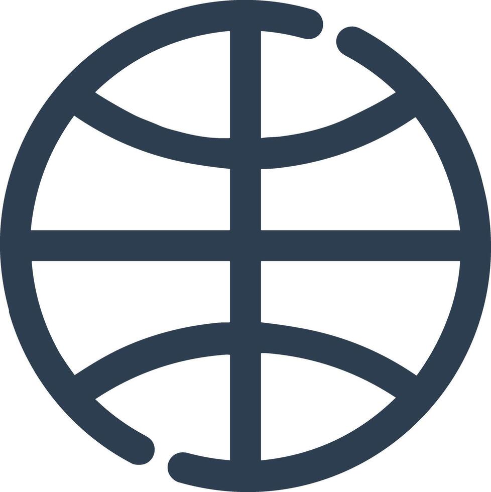 Ball icon symbol image vector