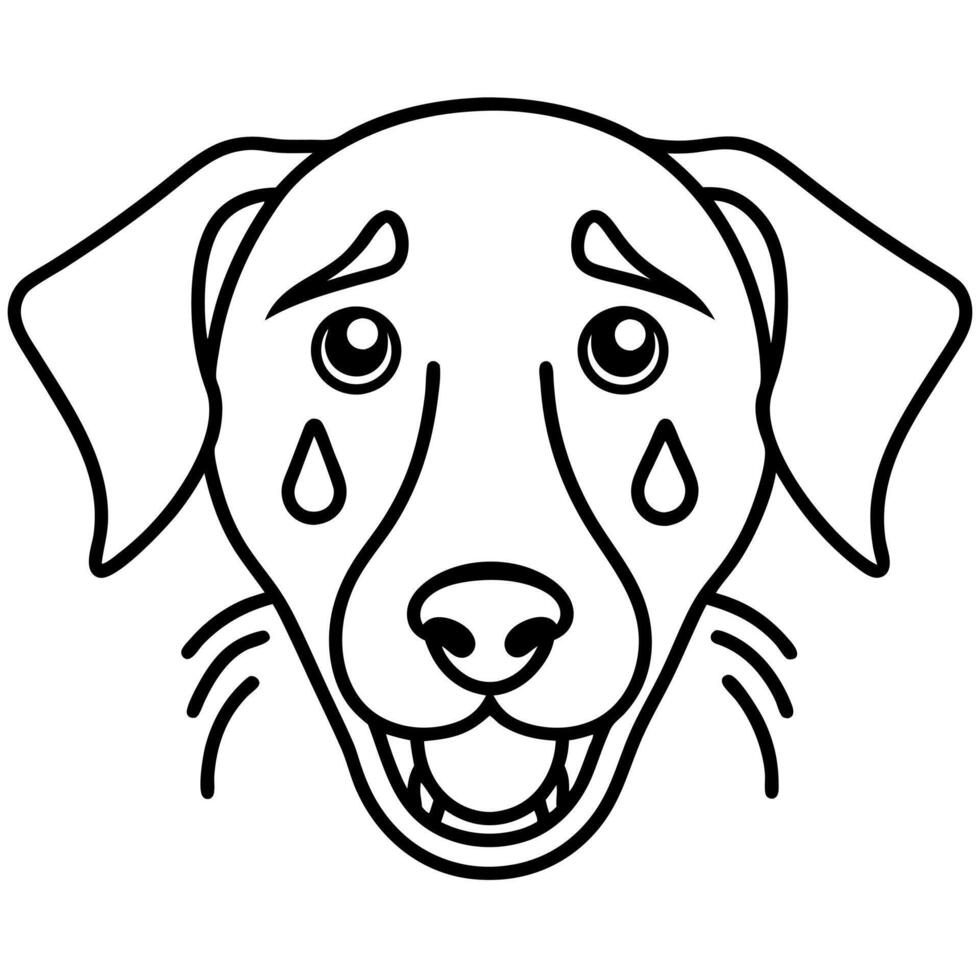 Finnish Lapphund dog swims icon vector