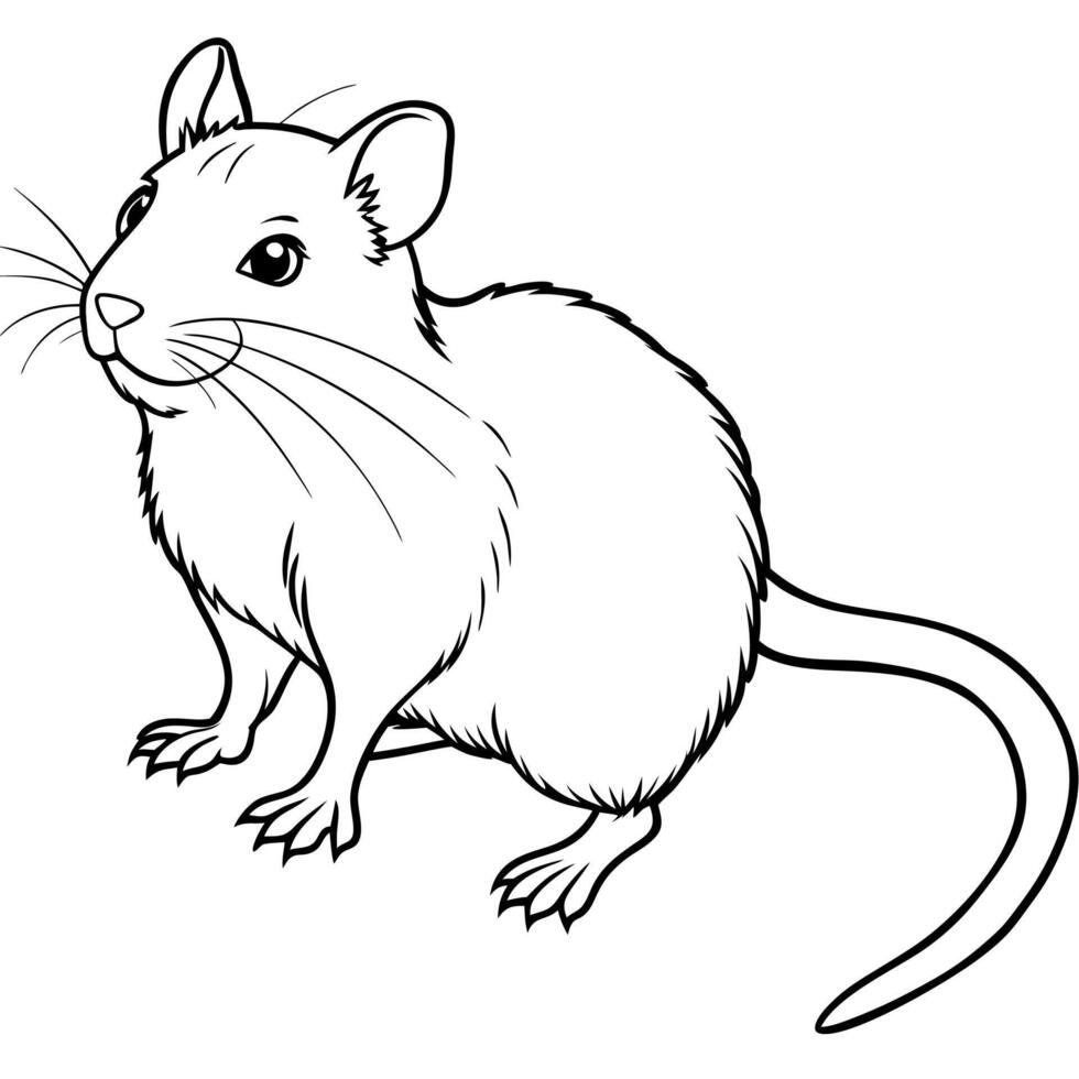 Florida Mouse screams icon vector