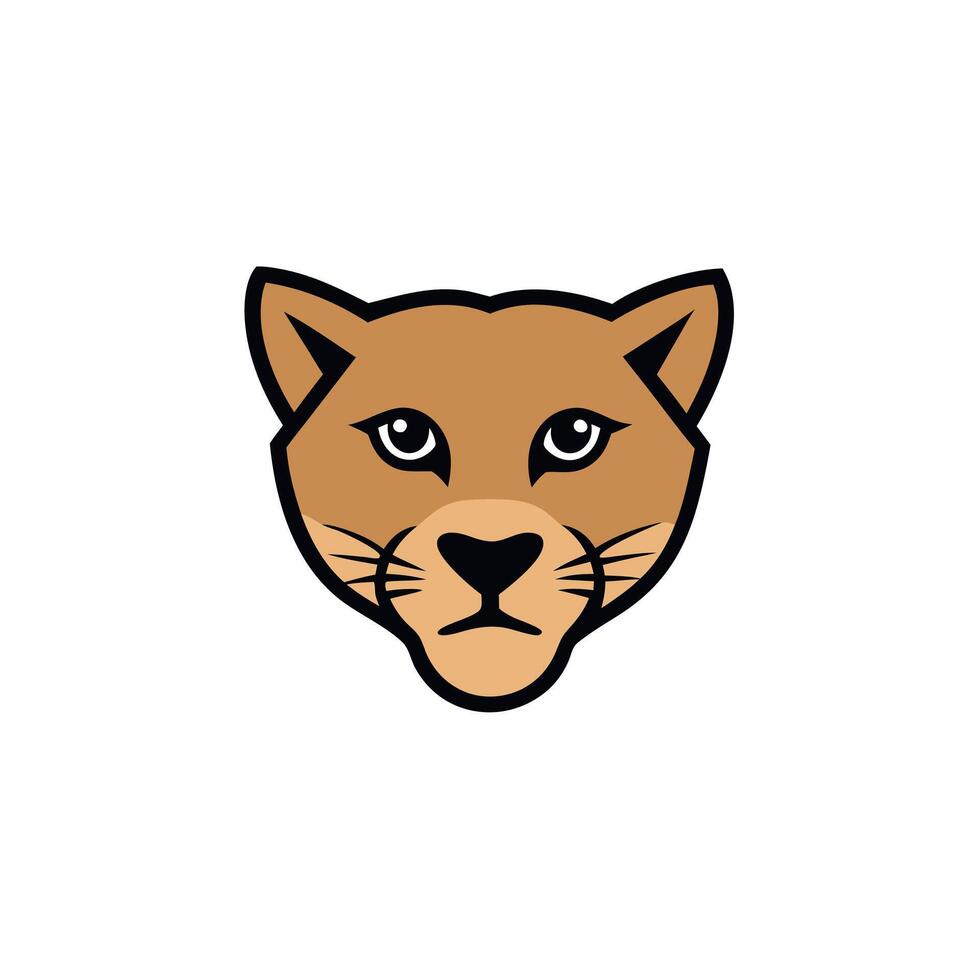 Florida Panther goes icon vector