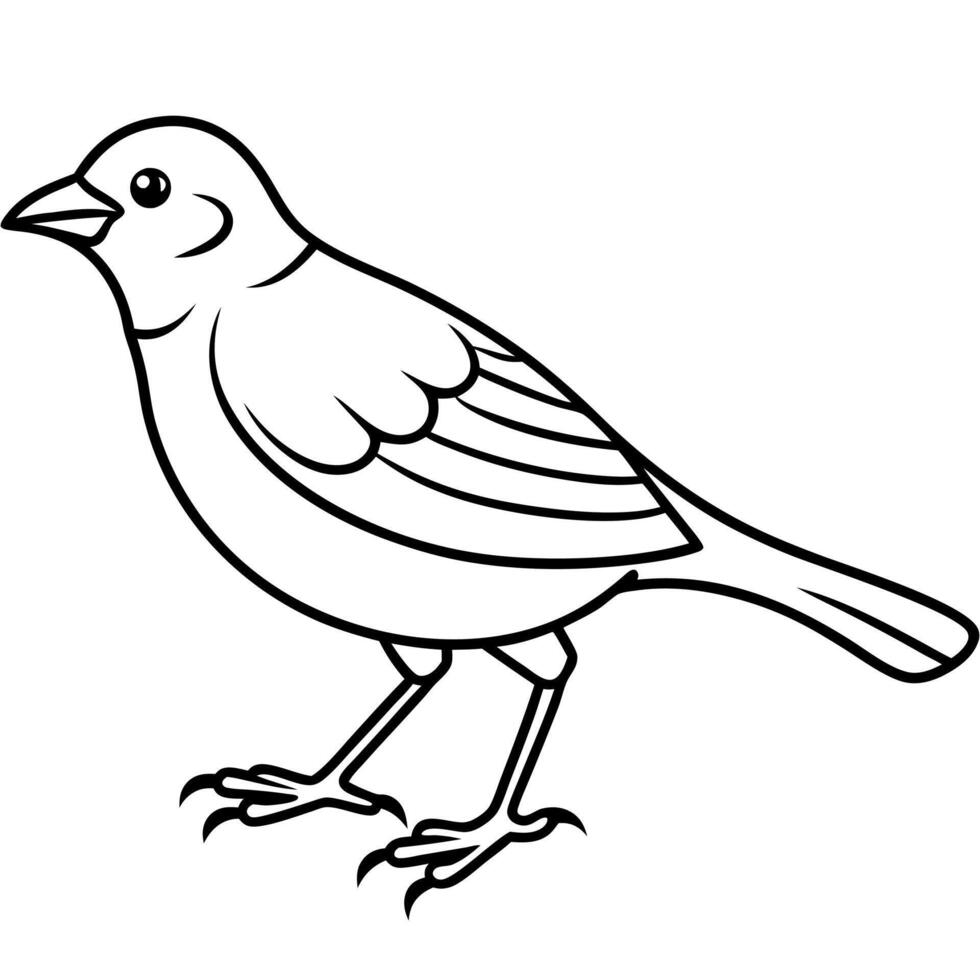 Flowerpecker bird angry icon vector