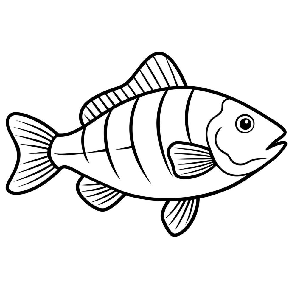 Football Fish walks icon vector