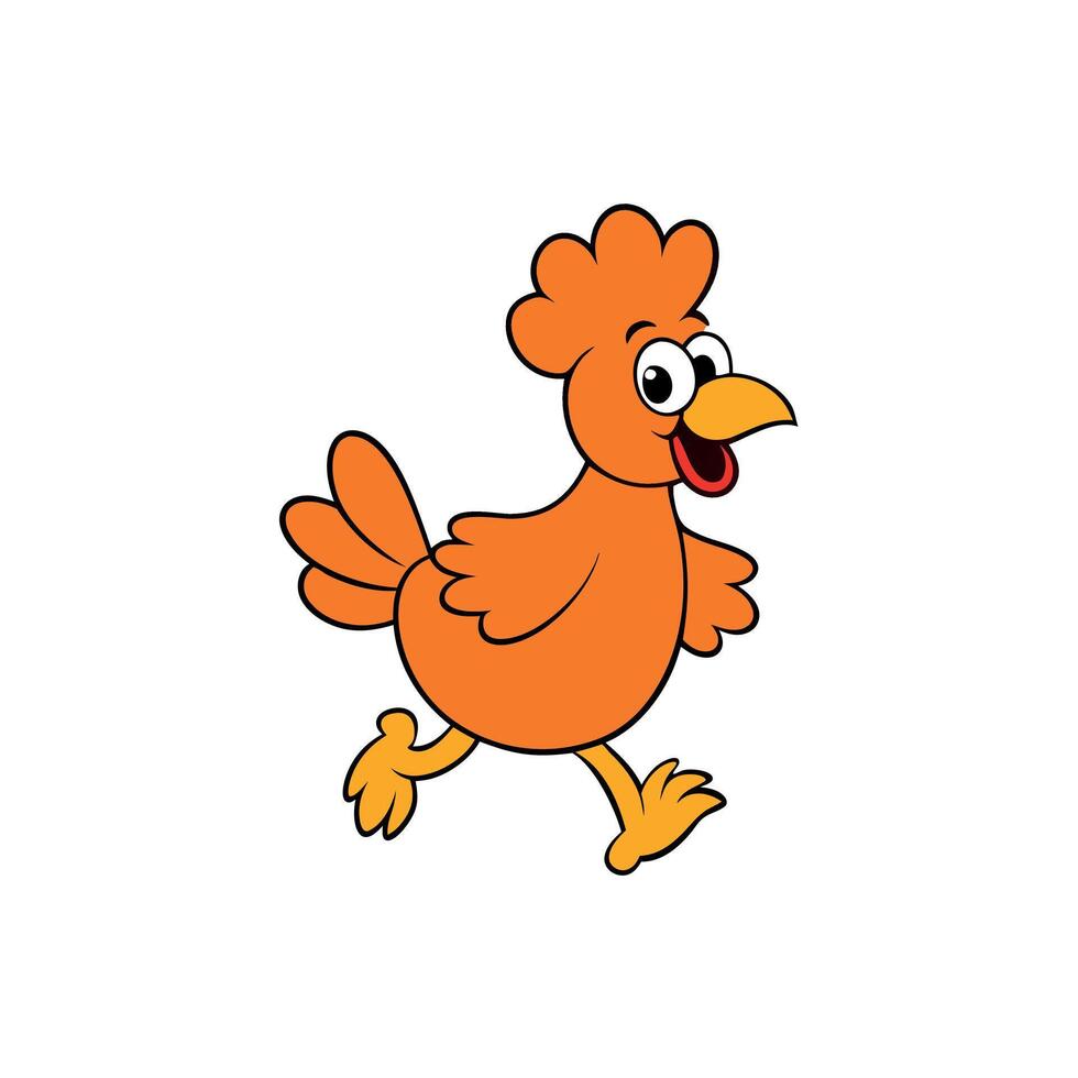 Frizzle Chicken play icon vector