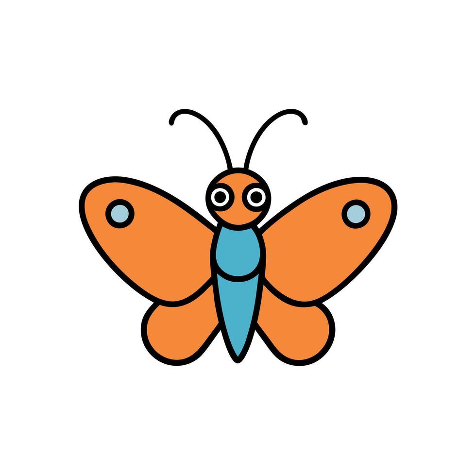 Fungus Beetle bug angry icon vector