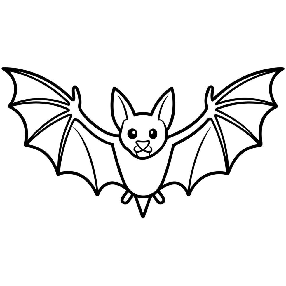 Galapagos Hoary Bat runs icon vector