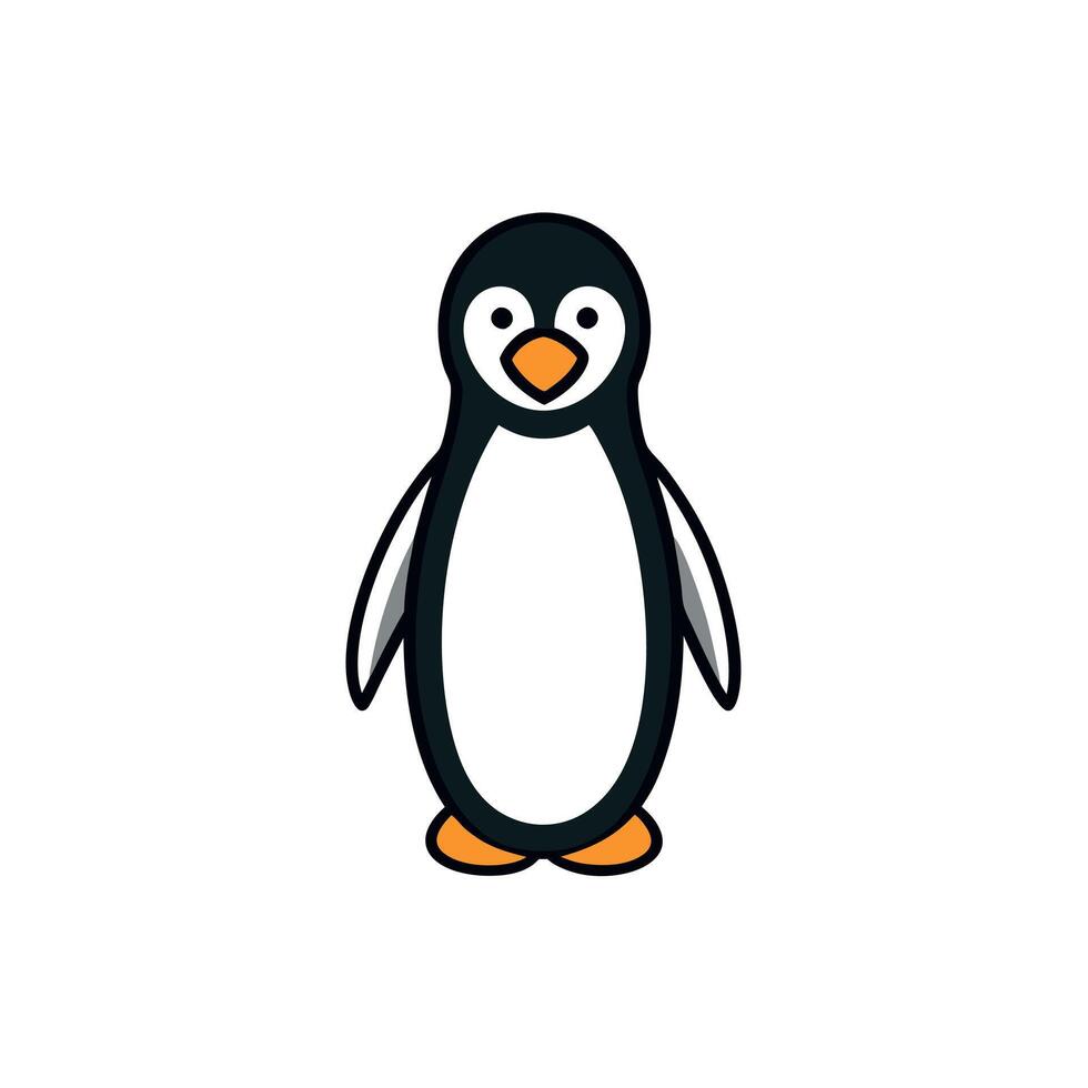 Galapagos Penguin knocks icon vector