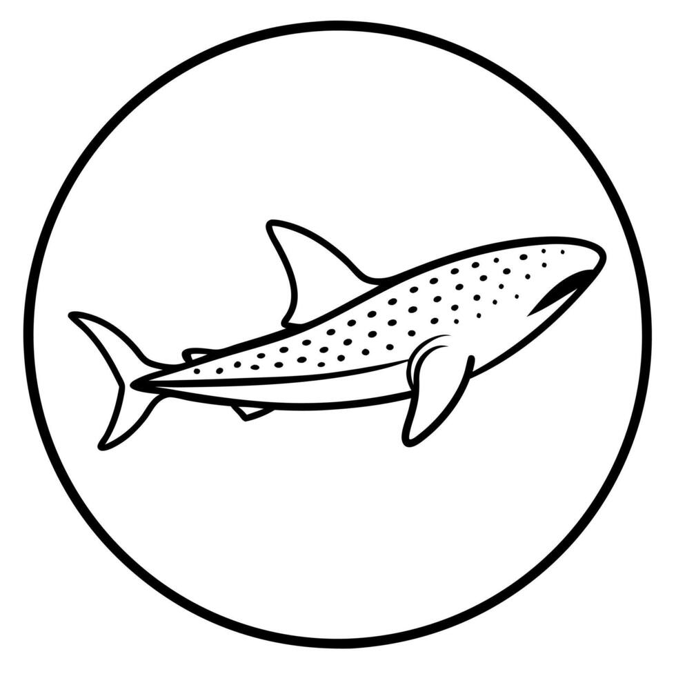 Galapagos Sperm Whale fish reading icon vector