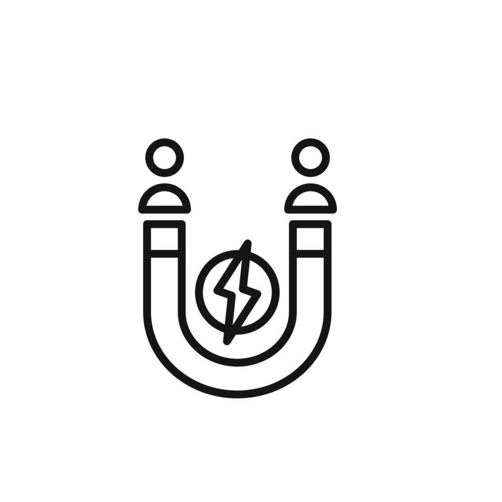 Attraction icon outline collection in black vector