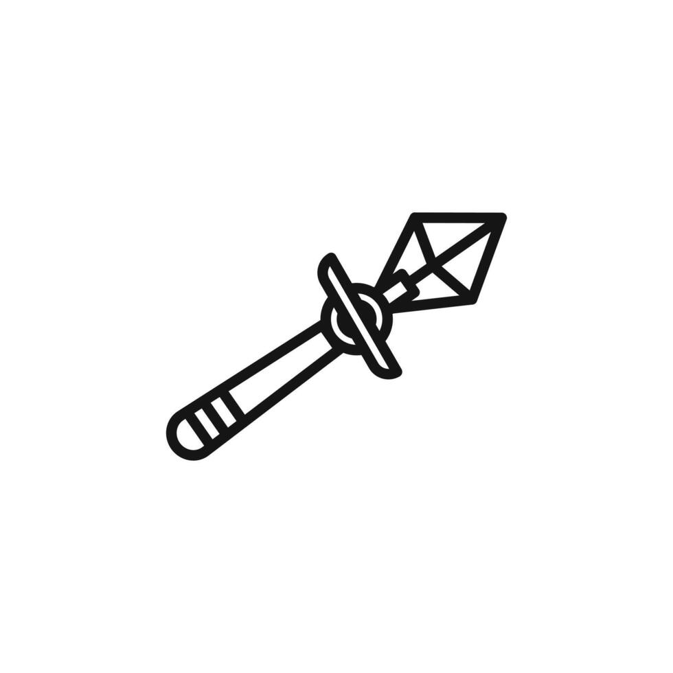 Japanese ninja shuriken icon outline collection in black vector