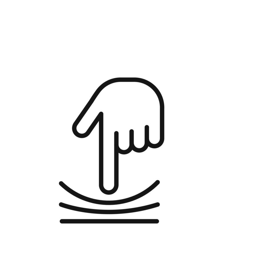Resilience material icon outline collection in black vector