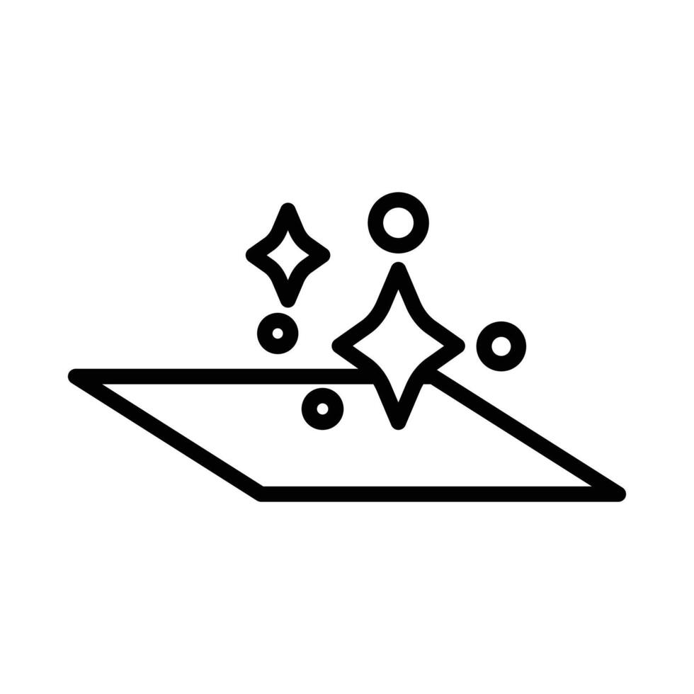 clean surface icon linear logo mark in black and white vector