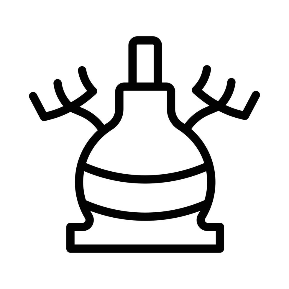oktoberfest icon outline collection in black vector