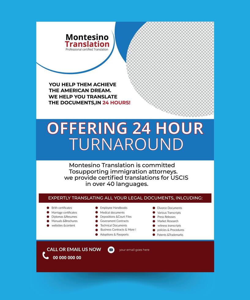 Business cover template design vector