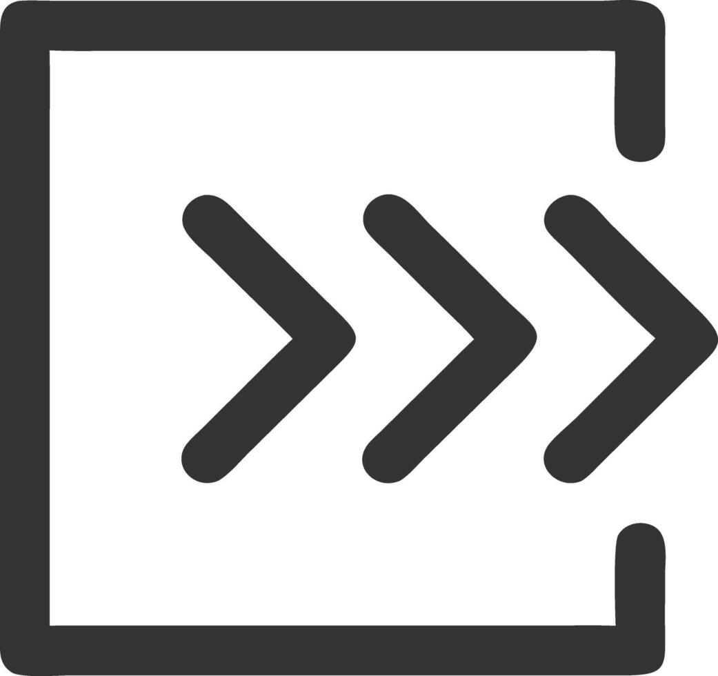 backward black fill icon vector