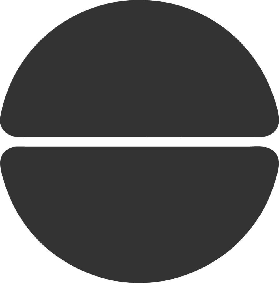 diagram black fill icon vector