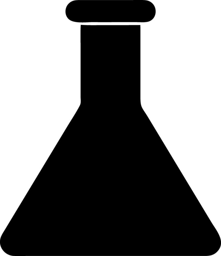 flask black fill icon vector