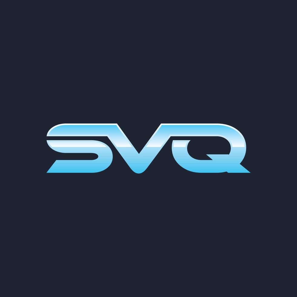Modern Initial SVQ Geometric Business Creative Design Logo vector
