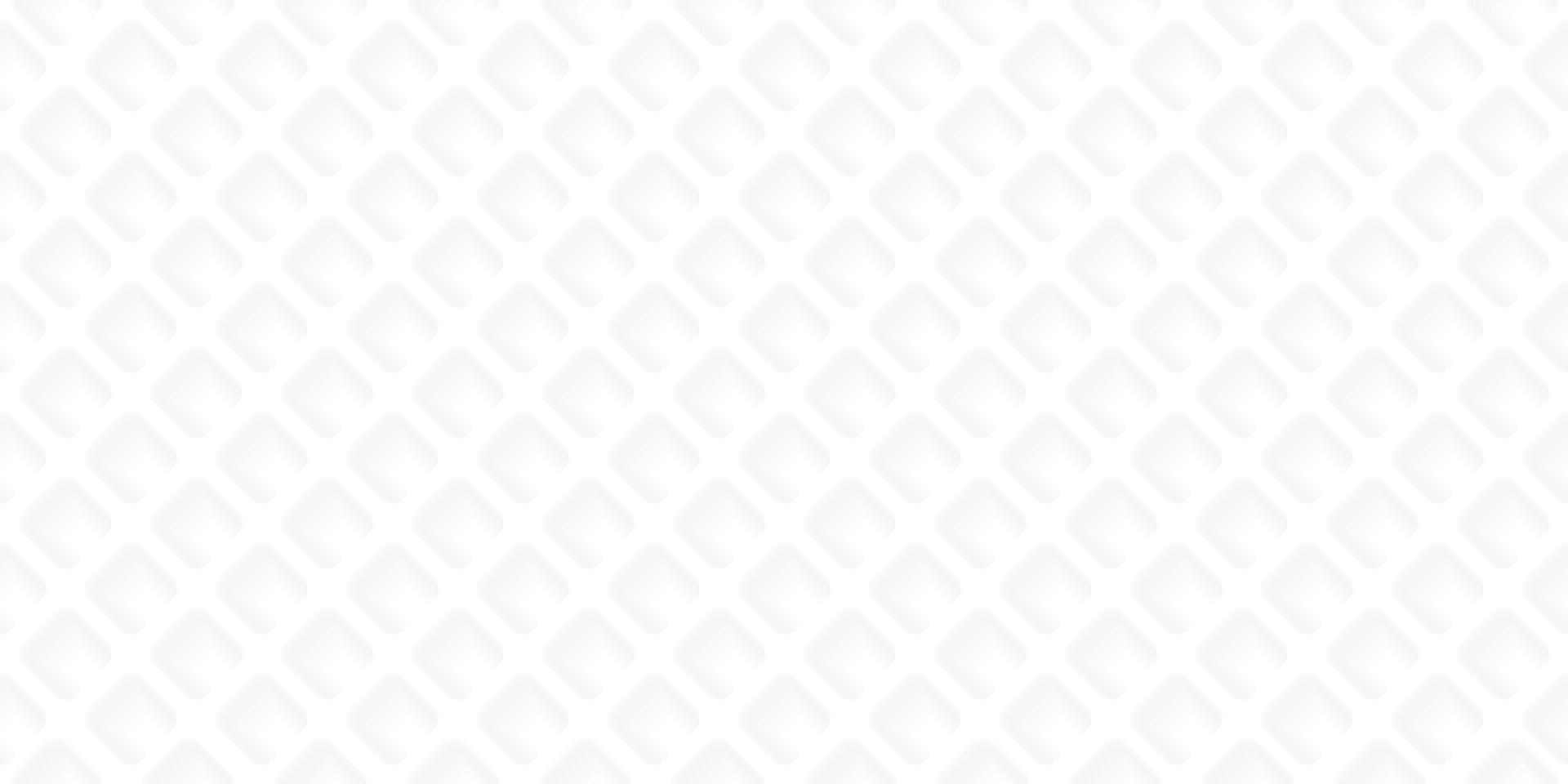 Wafer 3D seamless pattern white colors illustration. Ice cream cone texture on white background. Waffle graphic pattern. vector