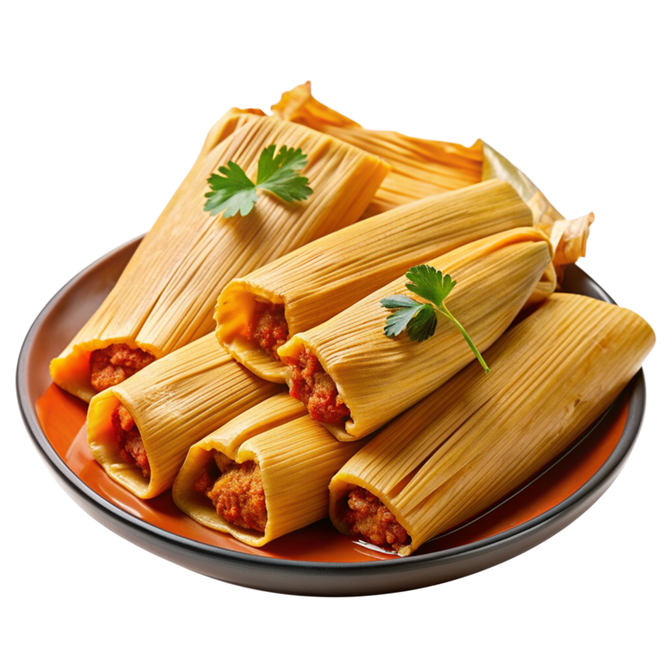 Traditional High Quality Mexican Food Isolated on Transparent Background png