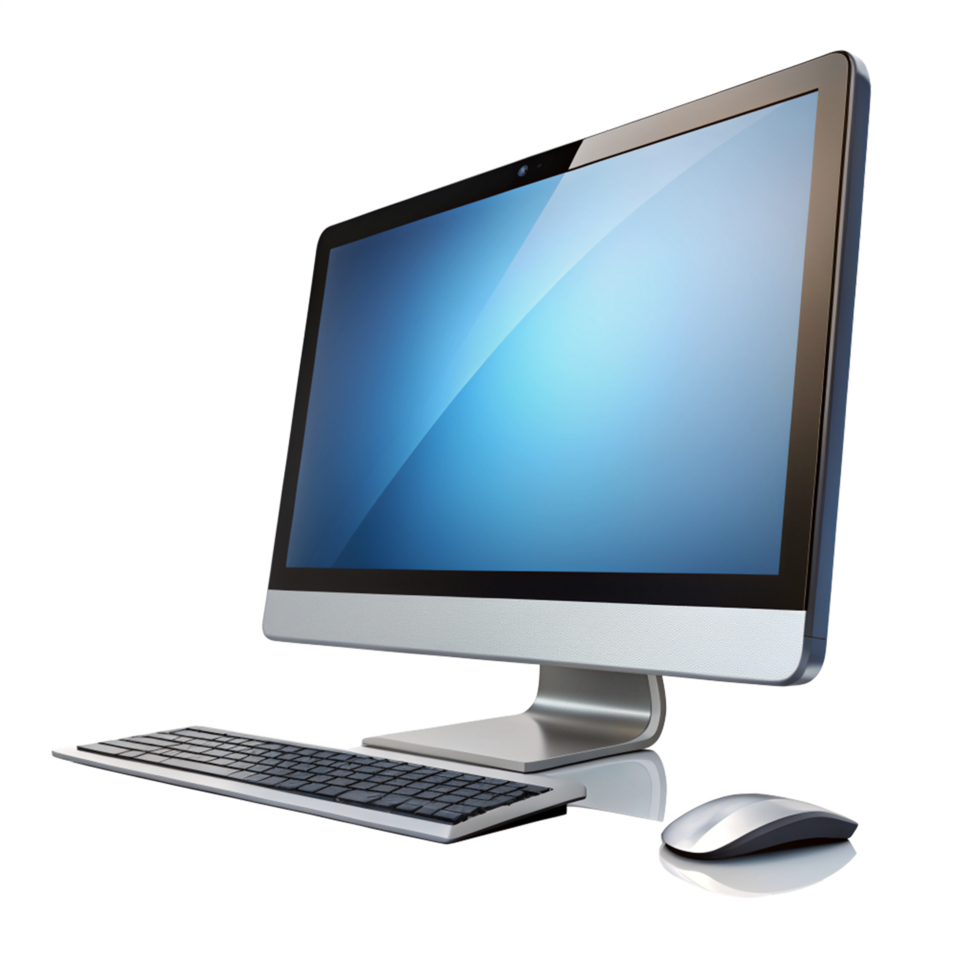 High Quality Realistic Beautiful Computer Monitor Image png