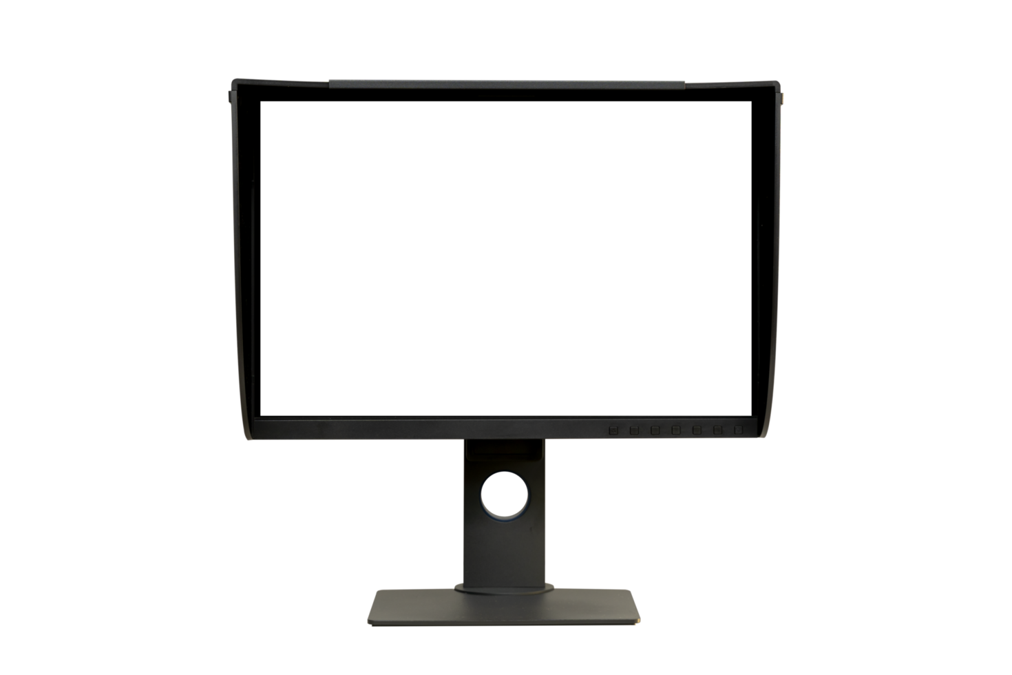 A computer monitor is an electronic device that shows pictures for computers. png