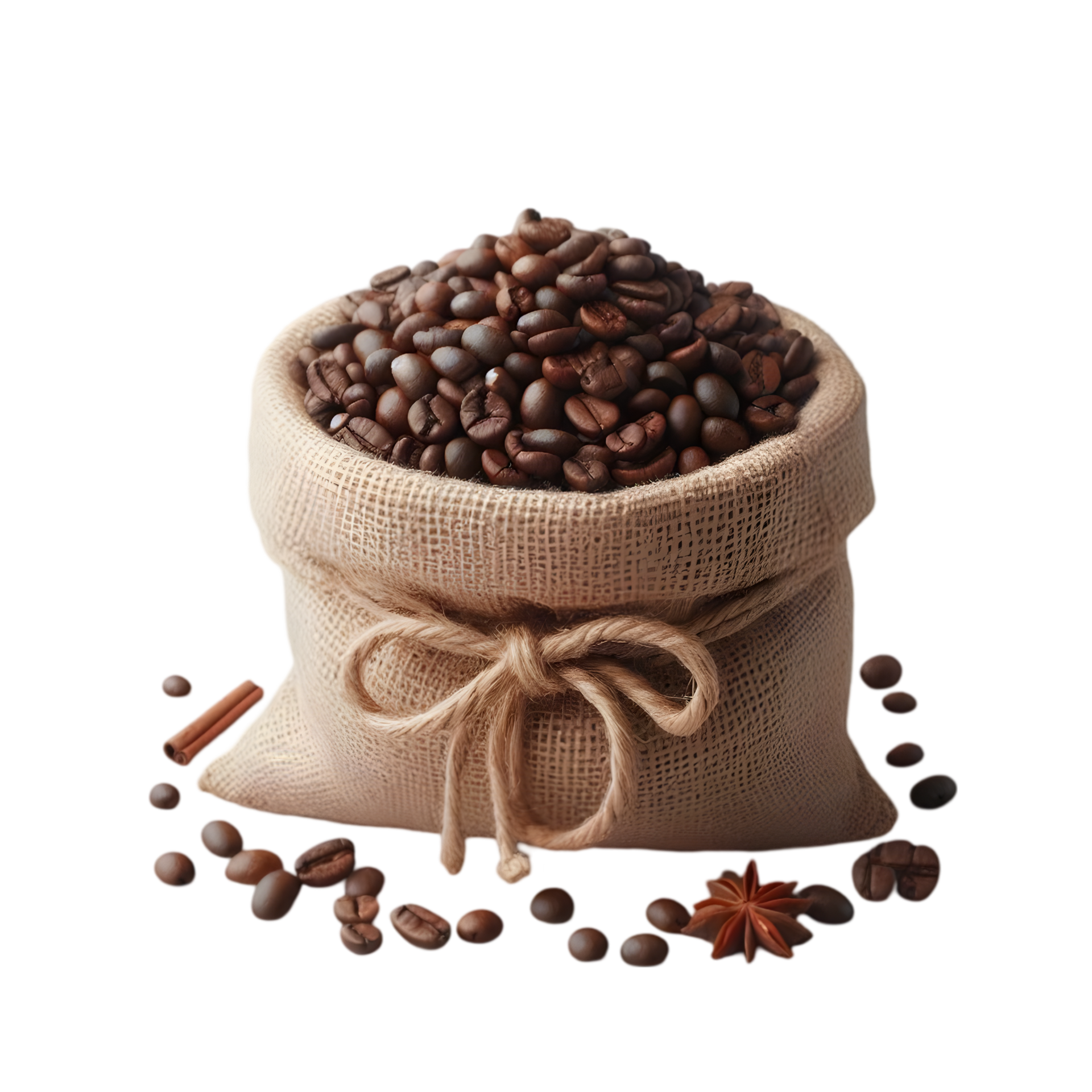 Coffee Beans In A Sack On Transparent Background 47824653 PNG coffee-beans-in-a-sack-on-transparent-background-47824653-png