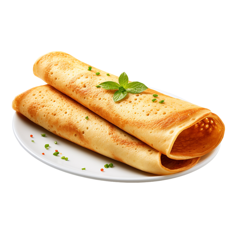 Dosa against transparent background png