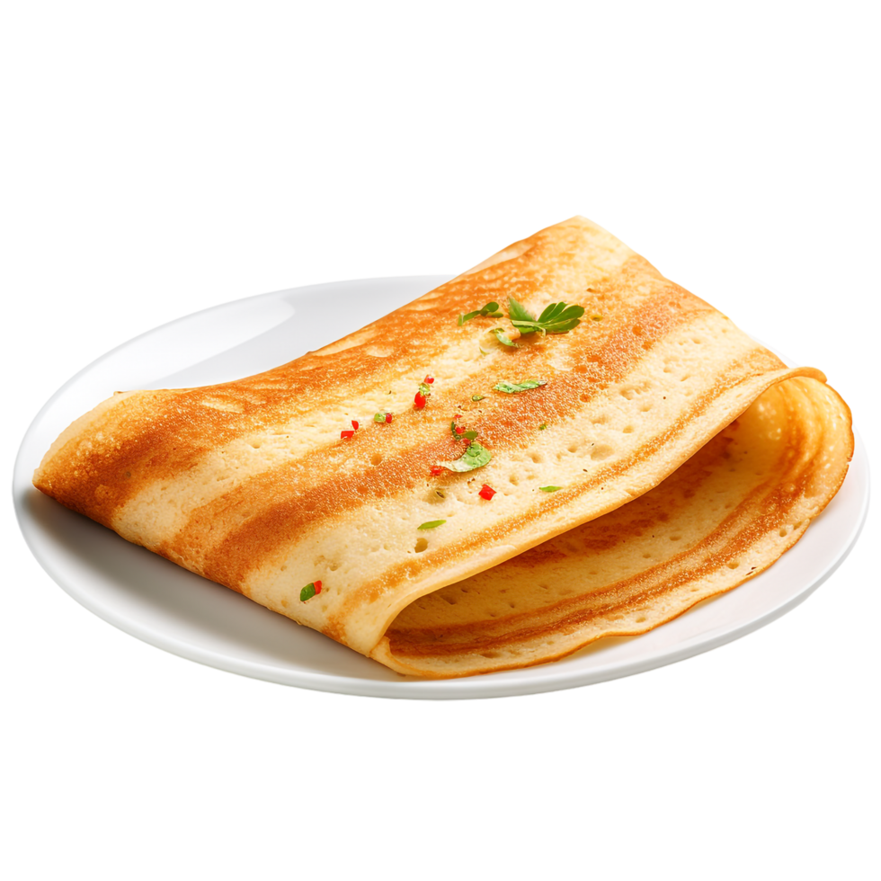Dosa against transparent background png