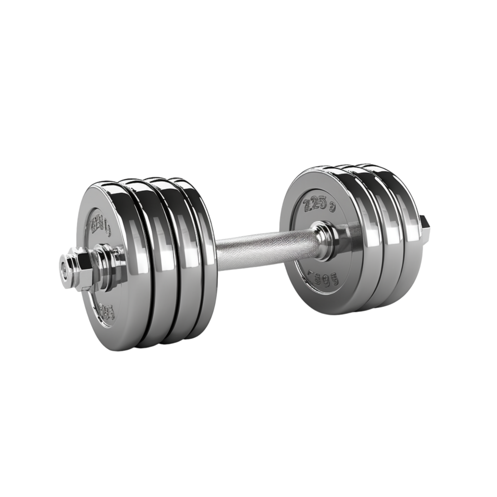 Dumbbells against transparent background png
