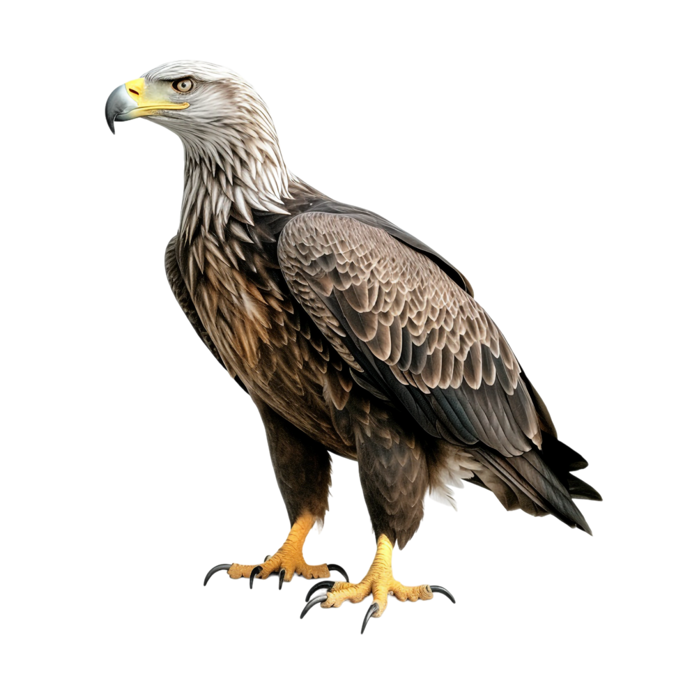 Eagle against transparent background png
