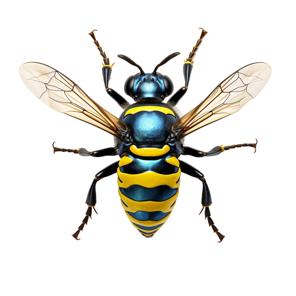 Macro insect isolated against transparent background png