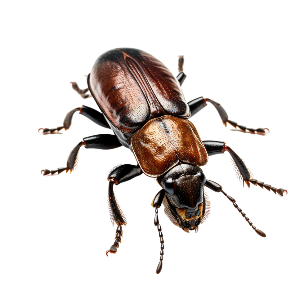 Macro insect isolated against transparent background png