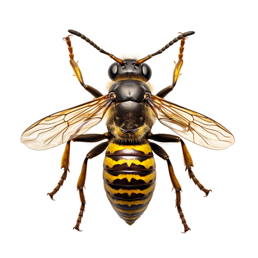 Macro insect isolated against transparent background png