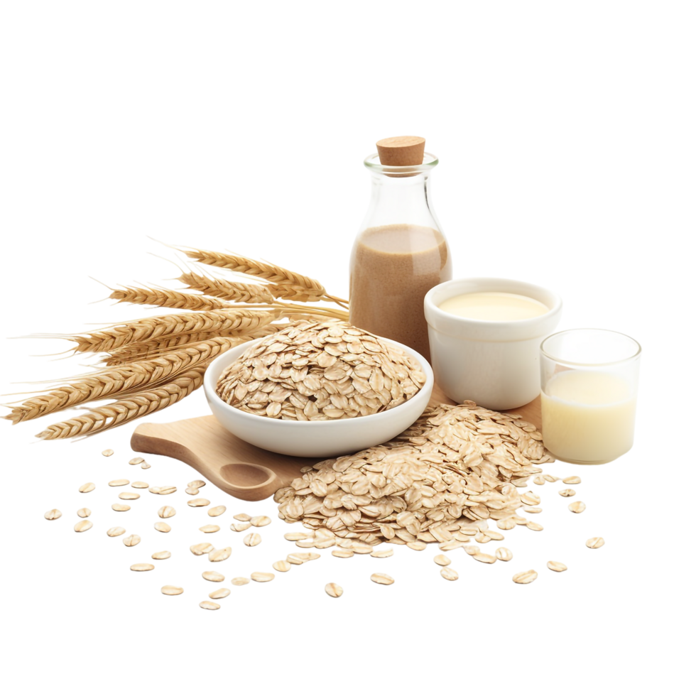 Oats against transparent background png