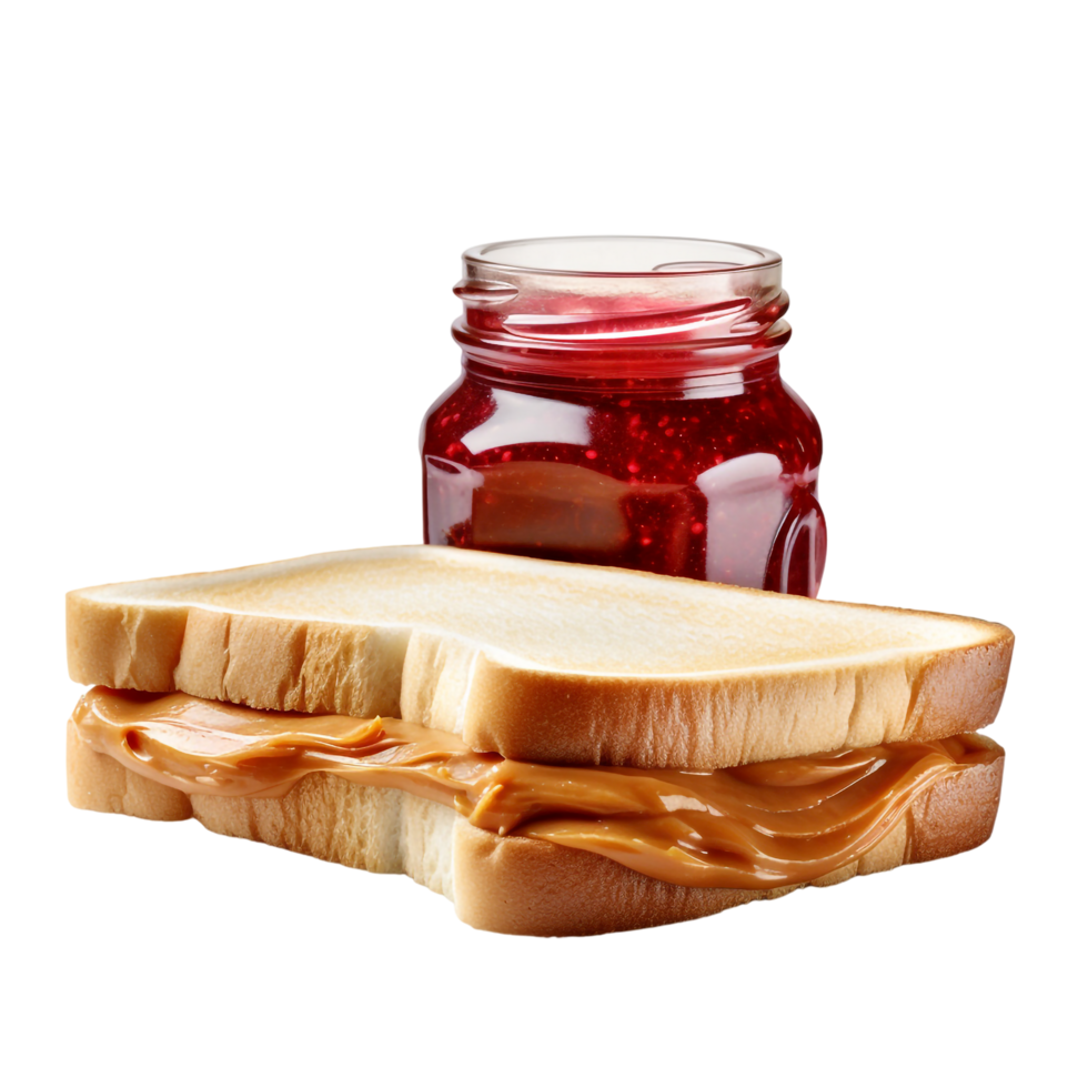 Peanut Butter and Jelly against transparent background png