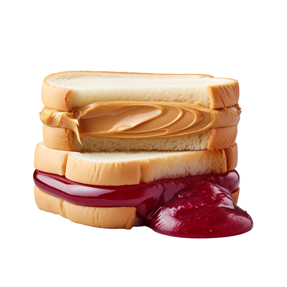 Peanut Butter and Jelly against transparent background png