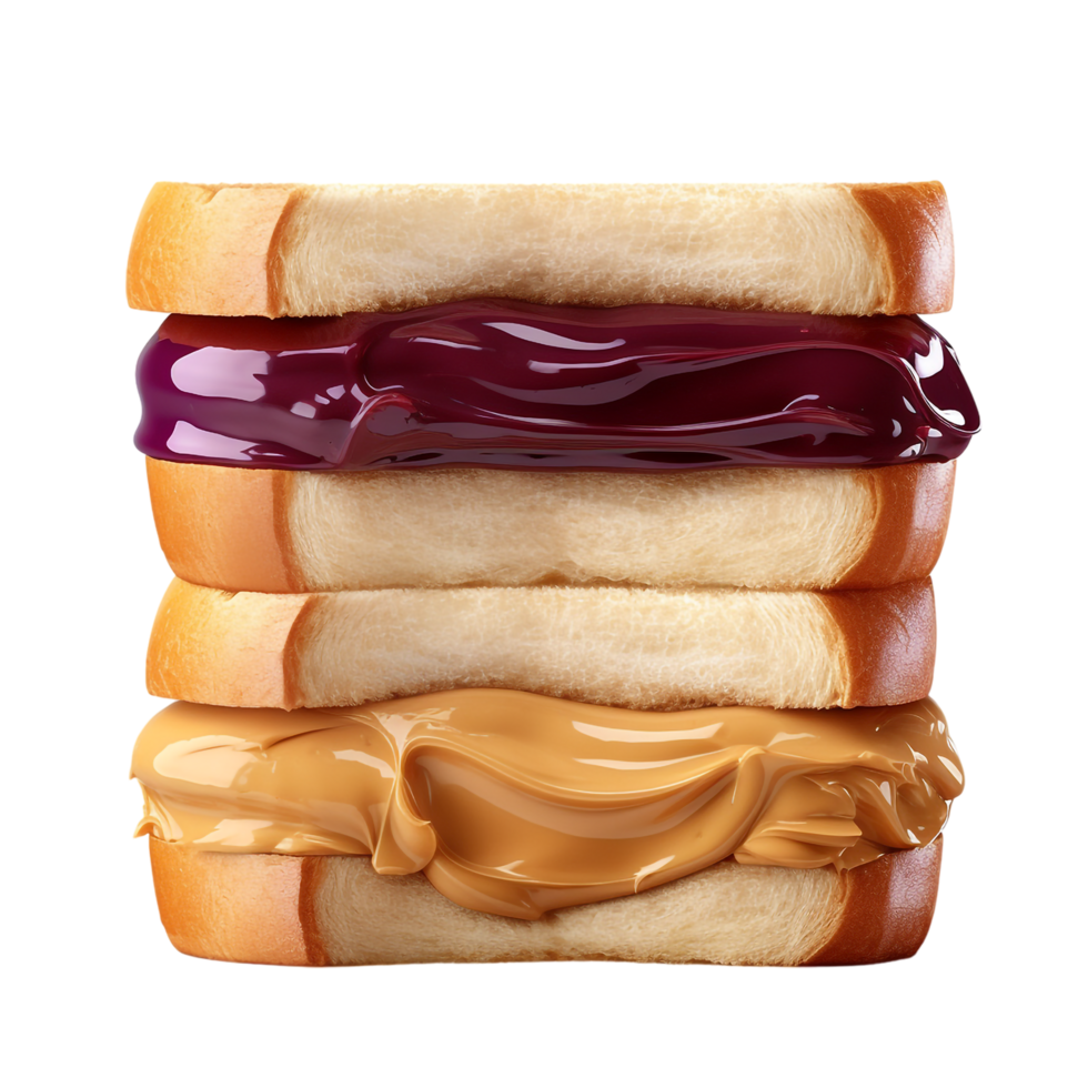 Peanut Butter and Jelly against transparent background png