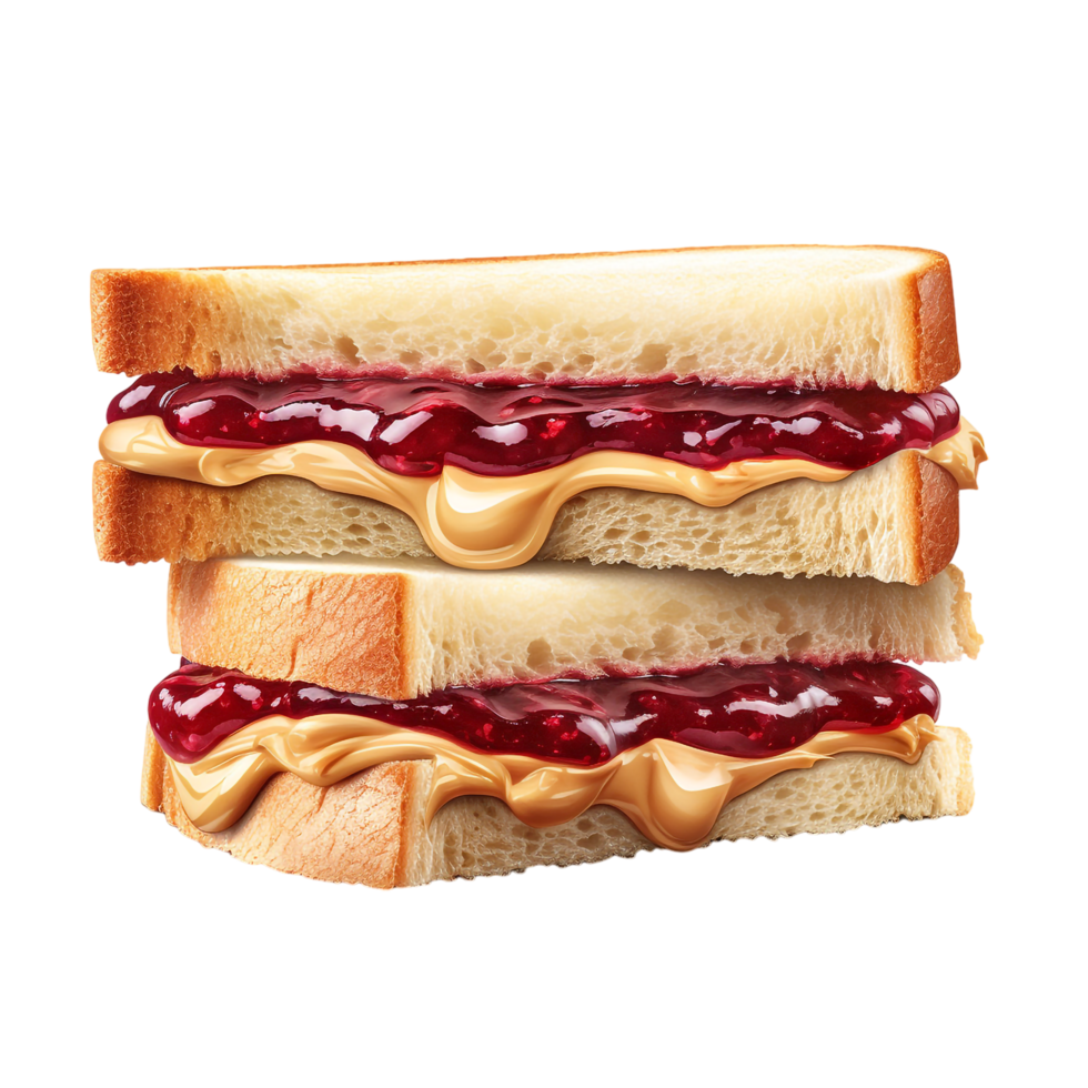 Peanut Butter and Jelly against transparent background png
