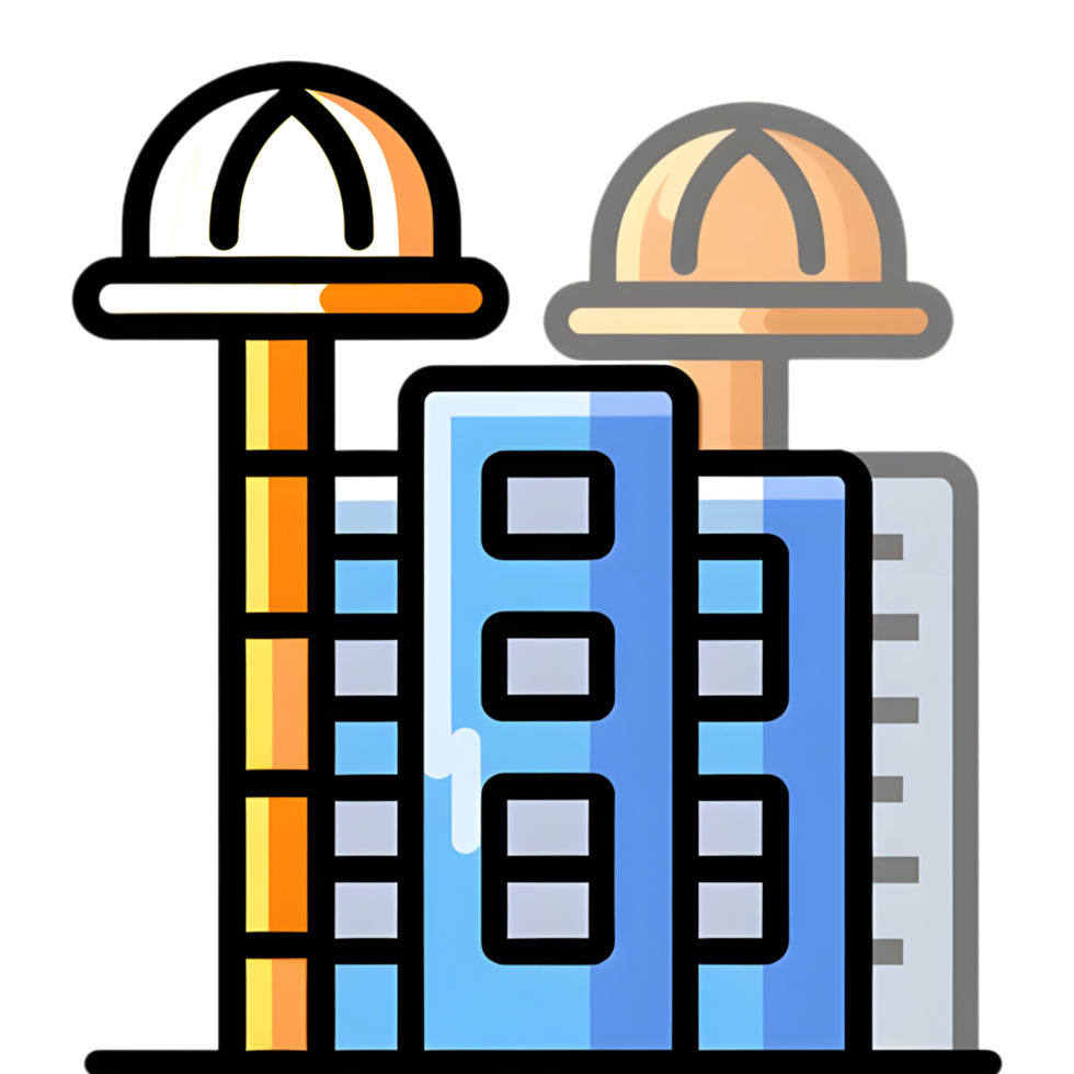 Architect icon against transparent background png